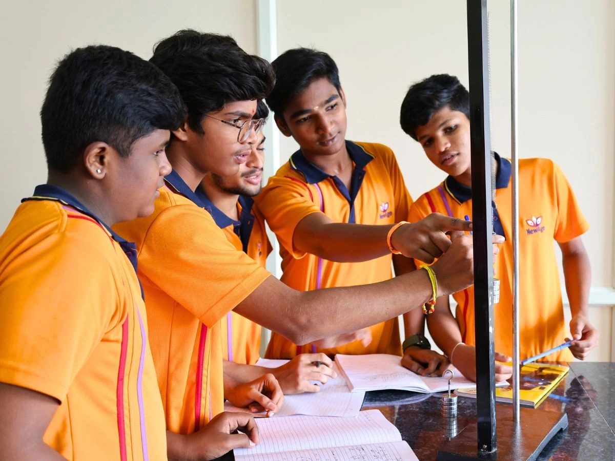 Campus life at NewAge PU College